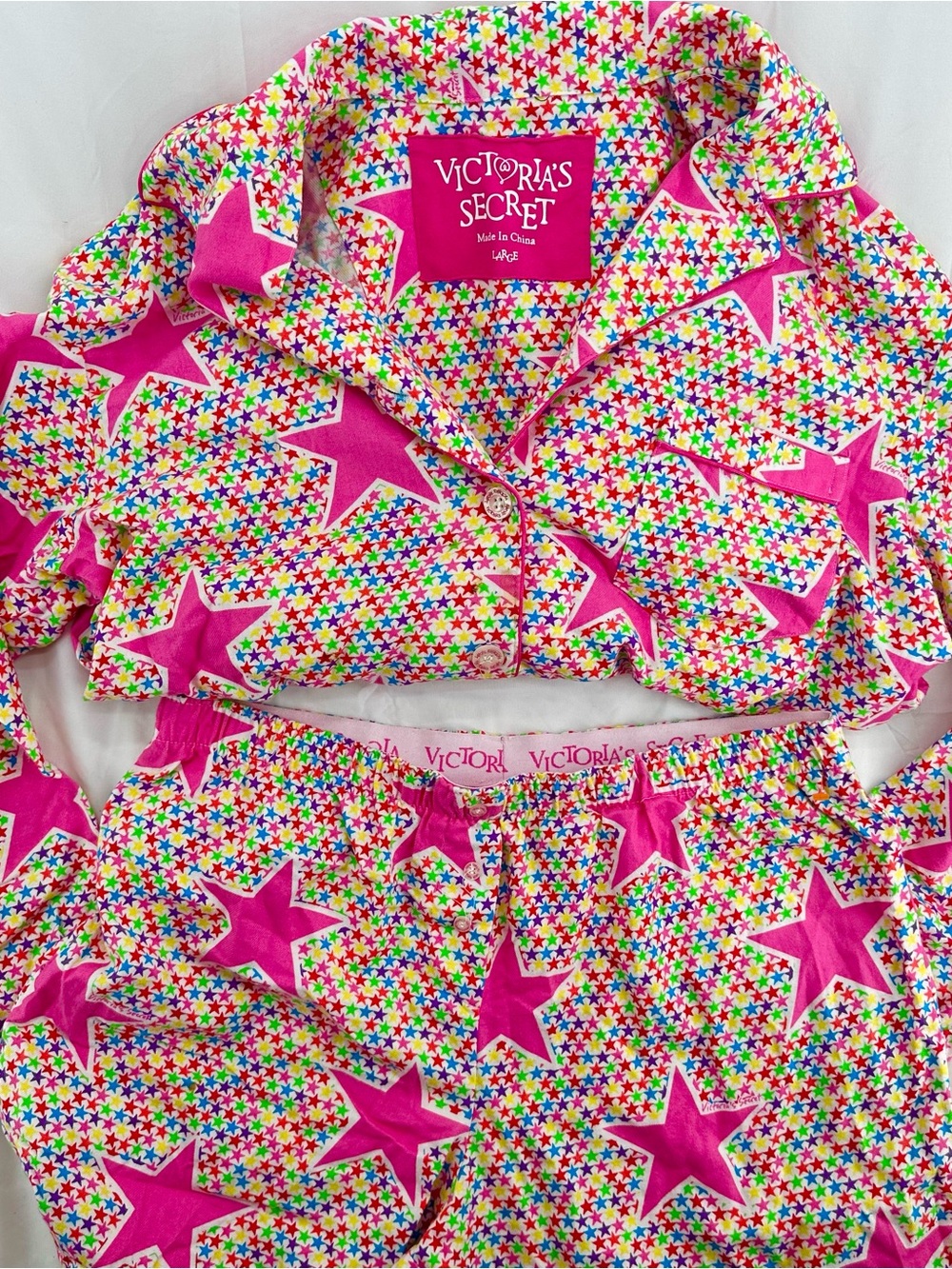Whimsy 2000s Victorias Secret Rare Vintage Pajama Set